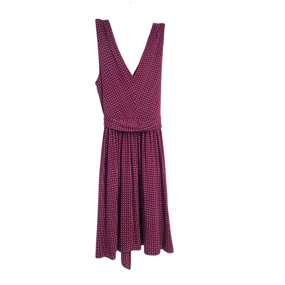 Loft Purple Sleeveless Dress Womens Petite Extra Small - Picture 2 of 3
